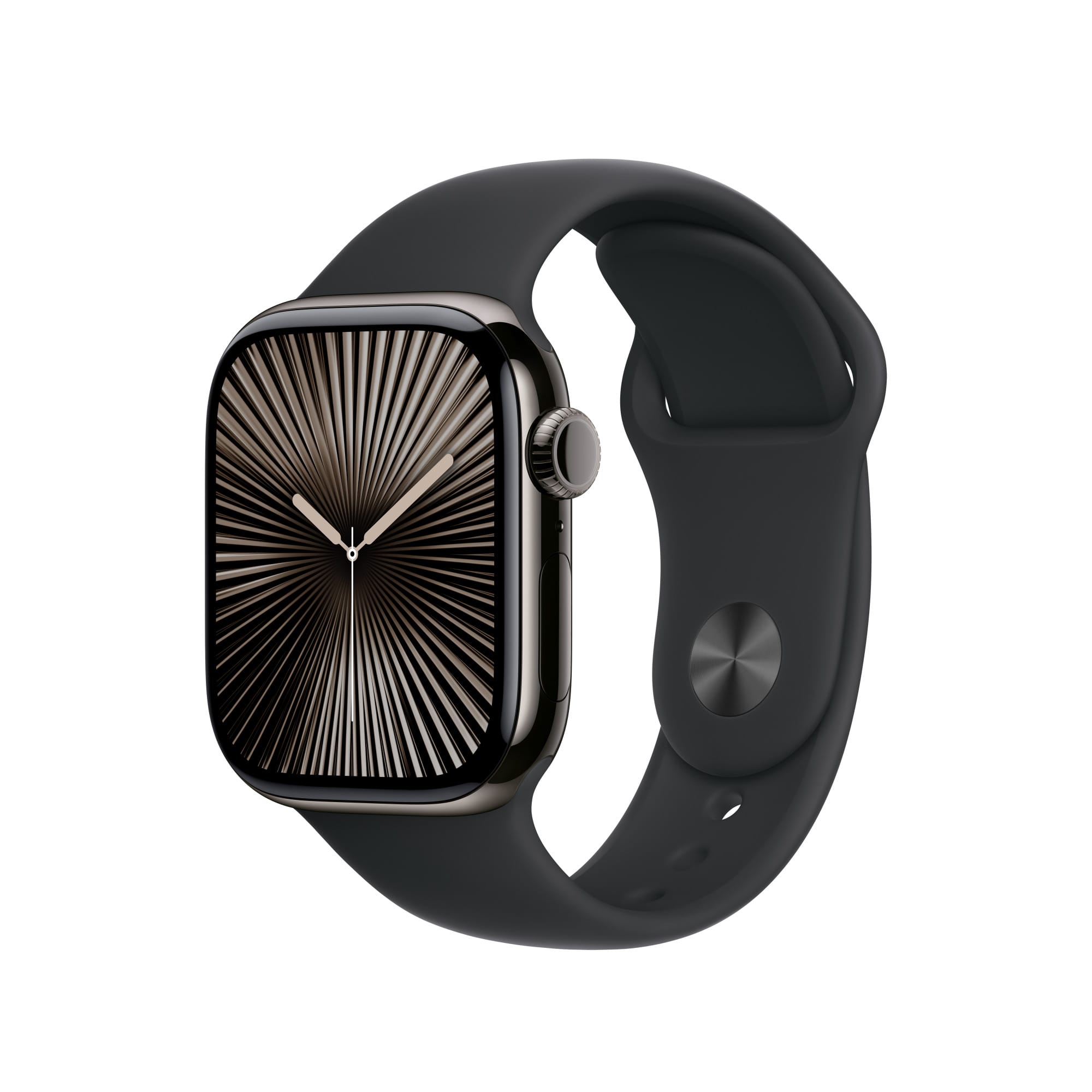Apple Watch Series 10 – Rishkruar në Jet Black.