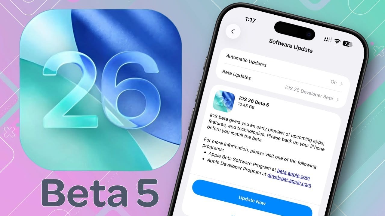 Gjithçka e re në iOS 26 beta 5