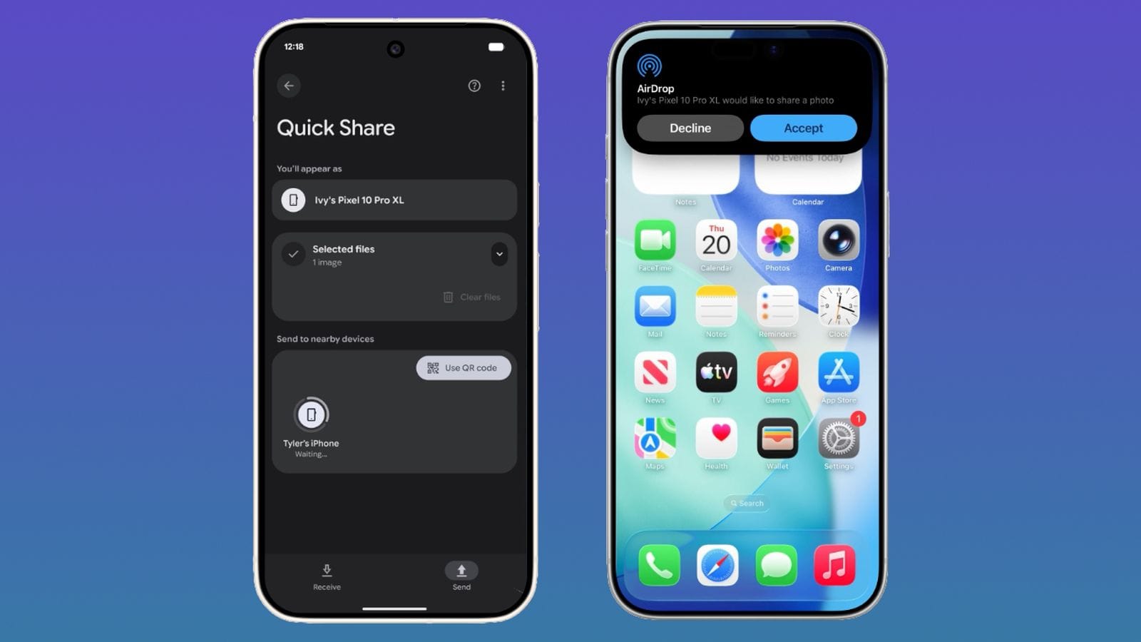 Google e bën më të lehtë ndarjen e file-ve mes Android dhe iPhone